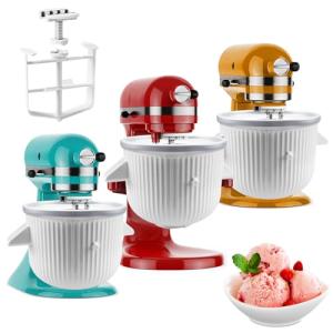 Ice Cream Maker Attachment for KitchenAid Mixers
