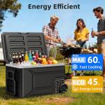 Antarctic Star 12V Portable Compressor Refrigerator