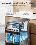 EUHOMY 120lbs Commercial Ice Maker for Home and Bar