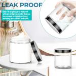 MotBach 3-Pack 16oz Glass Jars with Lids