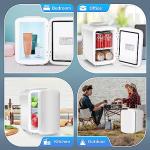 YSSOA Portable Mini Fridge, 4L Cooler/Warmer