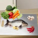 Stainless Steel Cutting Board Set for Kitchen