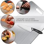Stainless Steel Cutting Board Set for Kitchen