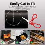 Buself Toaster Oven Liner - Nonstick Air Fryer Liners