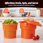 CLIVIA 20 Qt Commercial Salad Spinner & Dryer