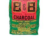B&B Organic Hickory Lump Charcoal - 8 lbs