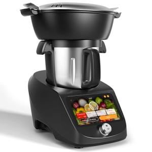 Smart Food Processor with Touchscreen and Scale
