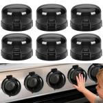 Universal Heat-Resistant Stove Handle Covers - 6 Pack