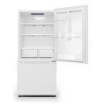 Midea 18.7 Cu. Ft. White Bottom Freezer Refrigerator