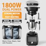 Smart Food Processor with Touchscreen and Scale