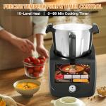 Smart Food Processor with Touchscreen and Scale
