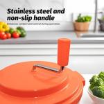 CLIVIA 20 Qt Commercial Salad Spinner & Dryer