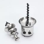 4-Tier Stainless Steel Chocolate Fountain for Parties