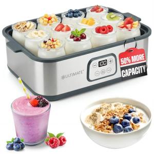 Probiotic Yogurt Maker XL with Adjustable Controls