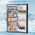 4.5 Cu.Ft Compact Mini Fridge with Freezer