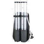 Portable Dual Barrel Beverage Dispenser for Parties