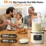 10-in-1 Nut Milk Maker with LED Display