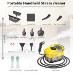 3-Level Adjustable Handheld Steam Cleaner - 1.6 Qt