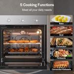 Empava 24" Stainless Steel Gas Wall Oven