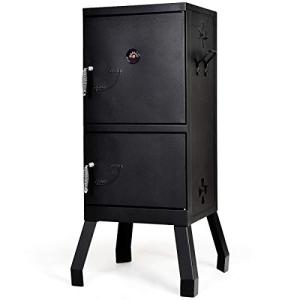 DORTALA Vertical Charcoal Smoker and Barbecue Grill