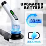 Highyes Electric Spin Scrubber with 7 Brush Heads