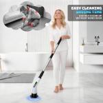 Highyes Electric Spin Scrubber with 7 Brush Heads