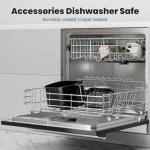 Sweetcrispy 6QT Square Air Fryer with Window