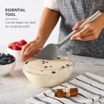 KitchenAid Curved Edge Spoon Spatula with Steel Handle
