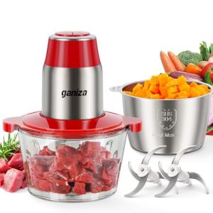 GANIZA Electric Food Processor with Meat Mincer