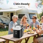 Dumos Portable Nugget Ice Maker - Quick & Easy