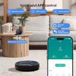 Bagotte 3-in-1 Robot Vacuum and Mop Combo