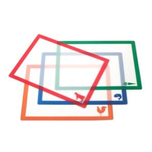 Farberware Food Icon Cutting Mats, Set of 4