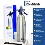 ICO Soda Siphon - Sparkling Water & Cocktail Maker