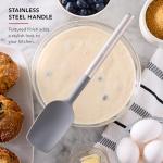 KitchenAid Curved Edge Spoon Spatula with Steel Handle