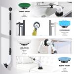 Highyes Electric Spin Scrubber with 7 Brush Heads