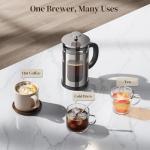 Veken 21oz French Press Coffee Maker for Travel
