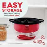 Dash SmartStore Electric Popcorn Maker with Butter Tray