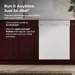 Kenmore High-Quality Hybrid Dishwasher, White