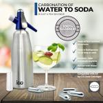ICO Soda Siphon - Sparkling Water & Cocktail Maker