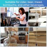 LemonRoad Wine Siphon Kit for Home Brewing