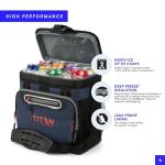 Titan Deep Freeze Zipperless 16 Can Cooler - Navy