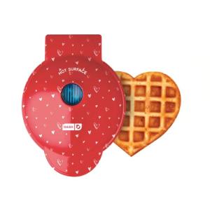 Dash Mini Waffle Maker - Heart-Shaped Breakfast Fun