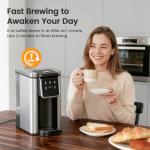 Horavie Single Serve Coffee Maker for K-Cups