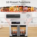 OSTBA 10-in-1 French Door Air Fryer Oven
