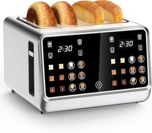 4-Slice Digital Toaster with Touch Screen Display