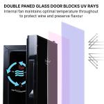 Koolatron Urban 18-Bottle Dual Zone Wine Cooler