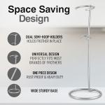 Zulay Kitchen Stainless Steel Frother Stand