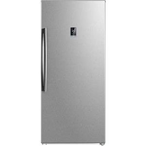 Midea 21 cu. ft. Stainless Steel Upright Freezer