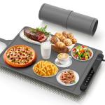 Electric Food Warming Mat with Adjustable Settings