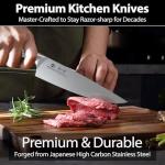 Imarku 14-Piece Knife Block Set with Sharpener